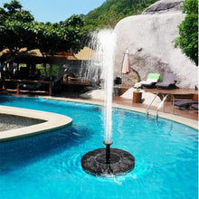 Load image into Gallery viewer, Solar Garden Fountains 7V Solar Garden Fountain Pump Waterfalls Power Solar Bird Fountain Powered Water Pump Birdbath Fountain
